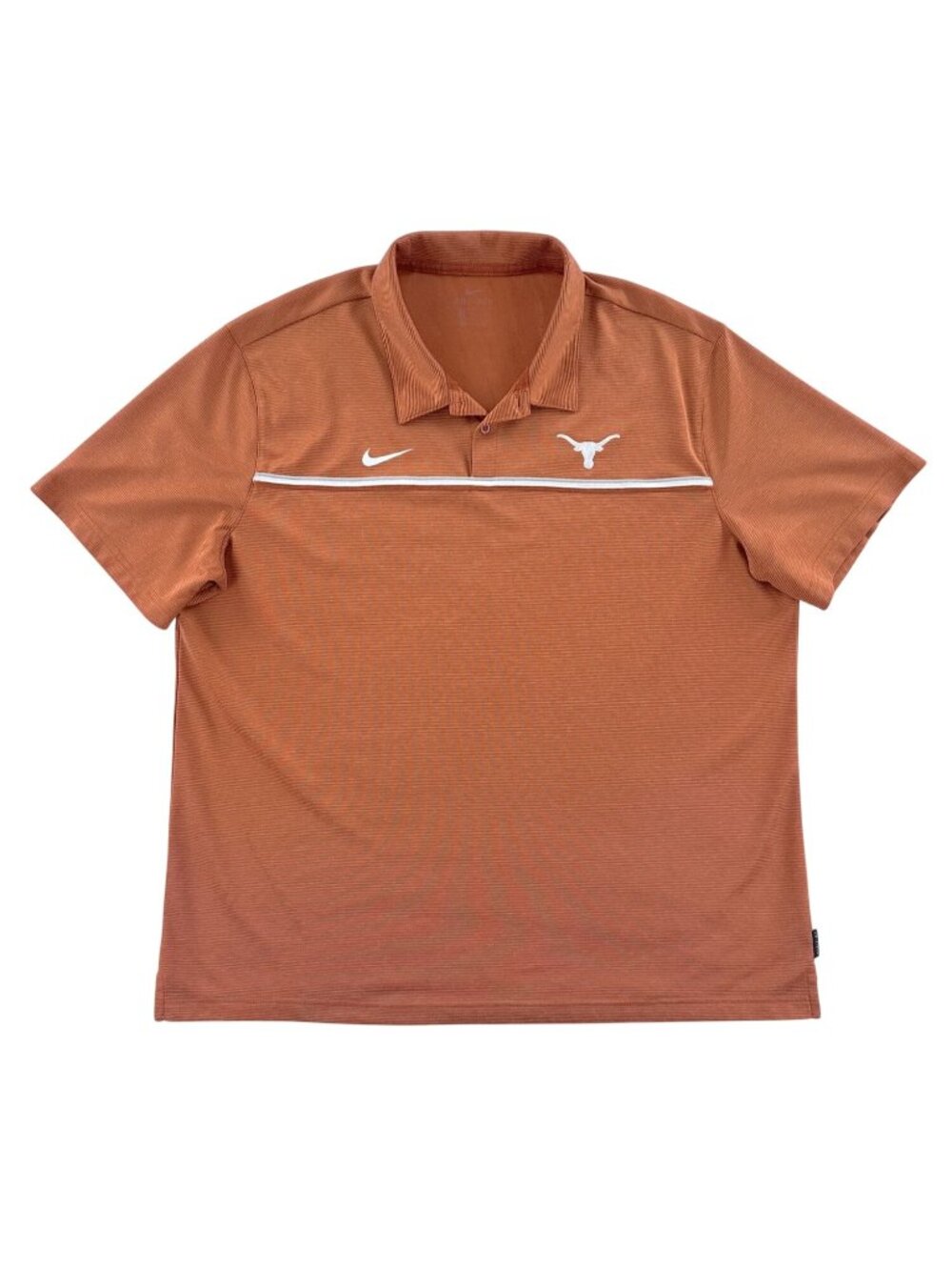 Nike Texas Longhorns Player Issued On Field Dri-Fit Polo Shirt XXL